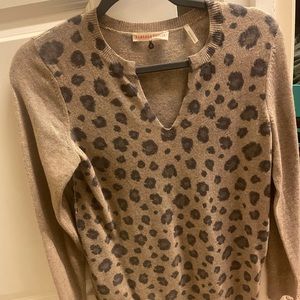 Rebecca Taylor leopard sweater